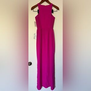 Chelsea28 Pink Plumier Fuchsia Maxi Dress Size 0 NWT